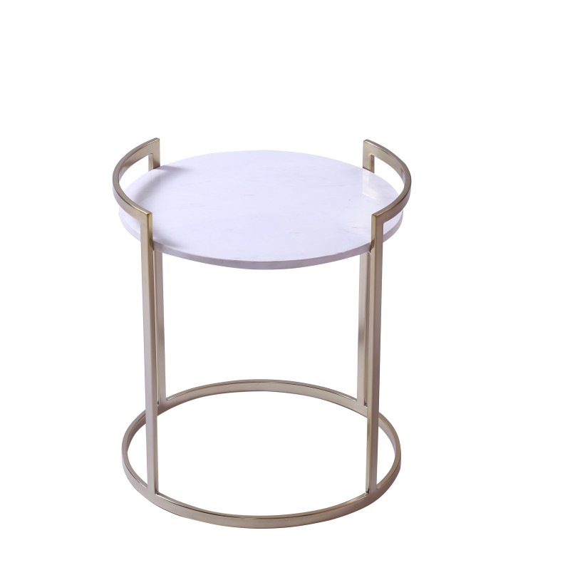 Rundt sidebord