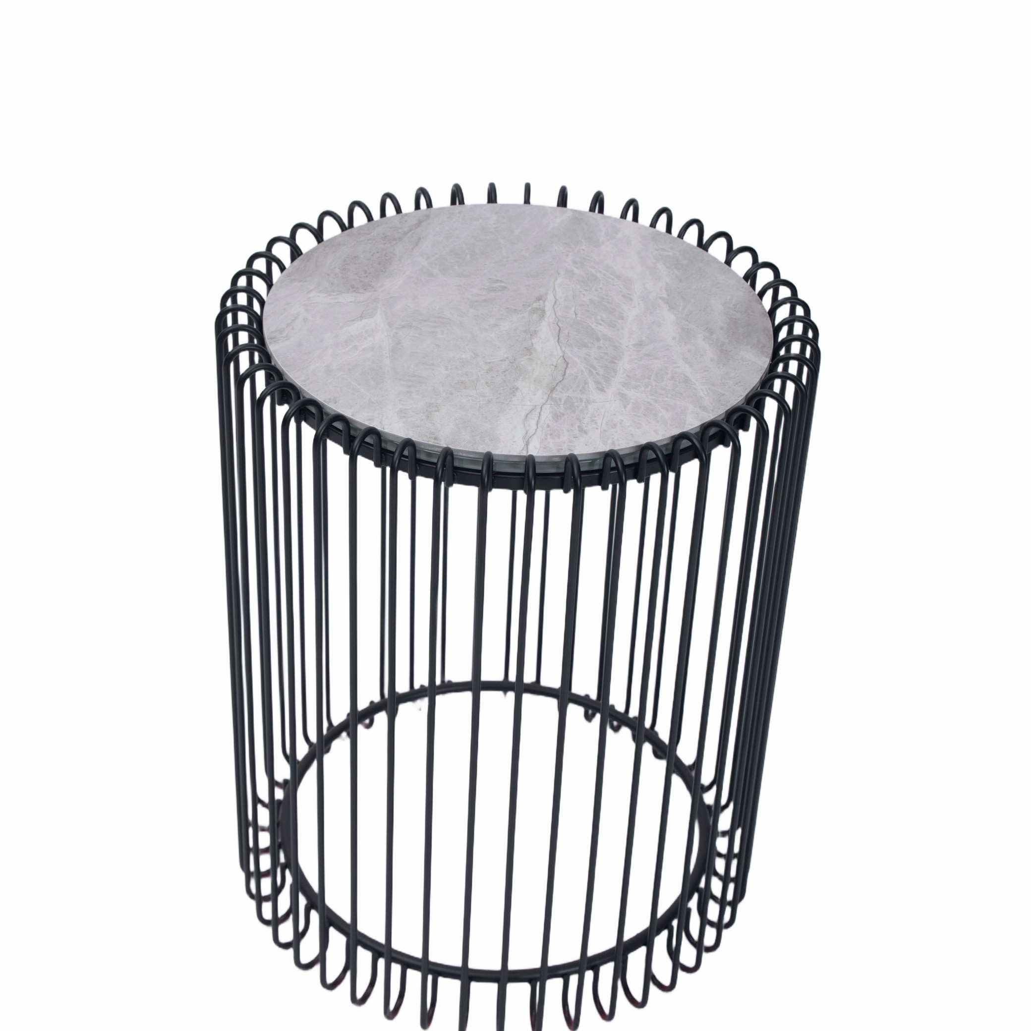 Sort tr&aring;dramme sidebord
