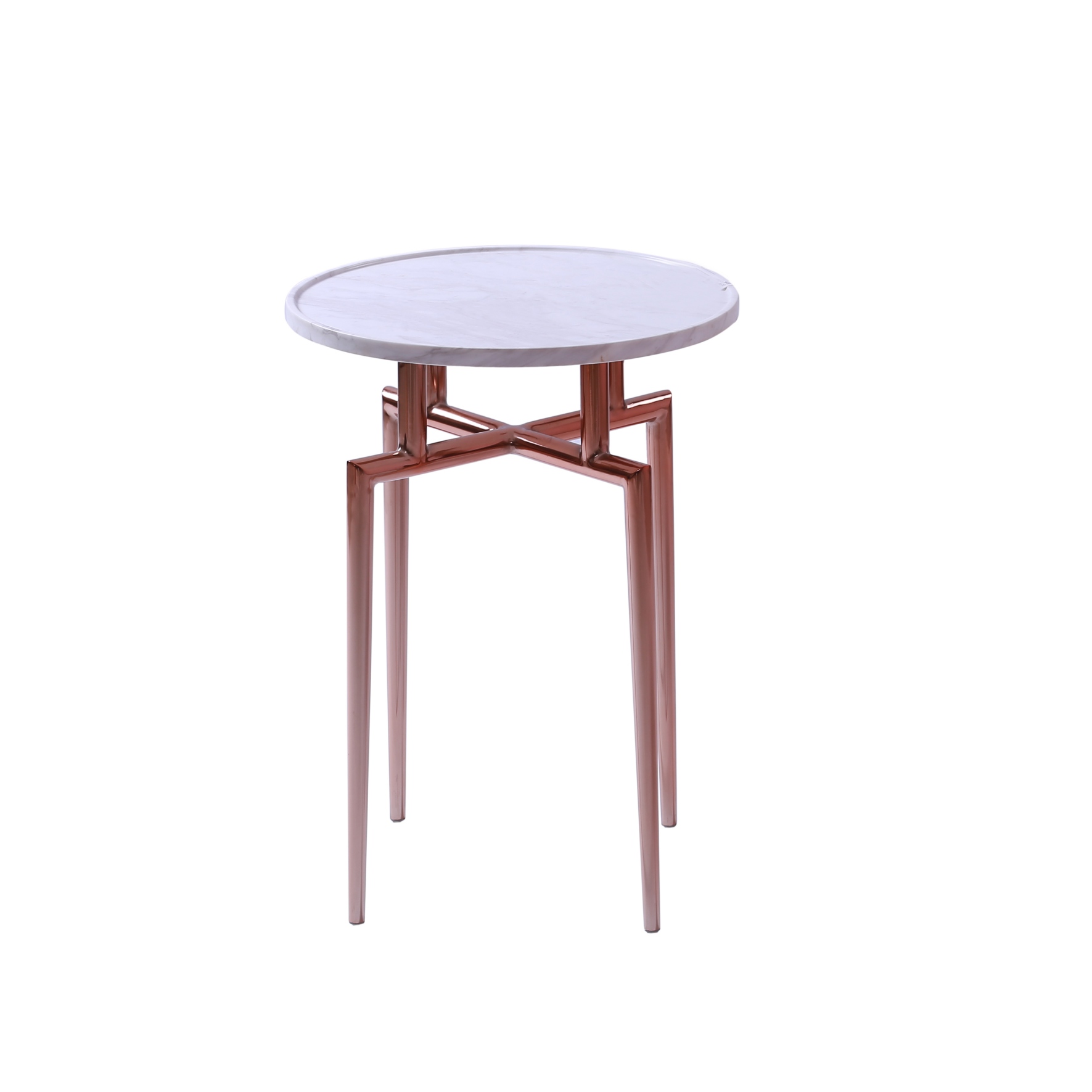 Rundt sidebord