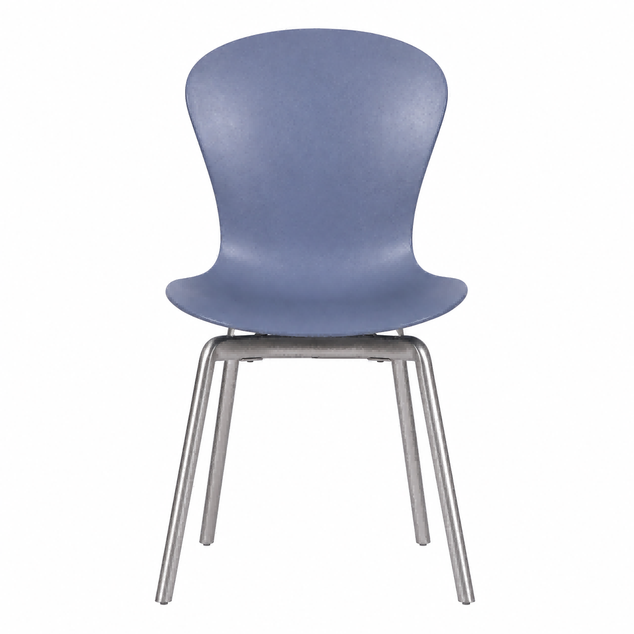 Plastikspisestol (metal)