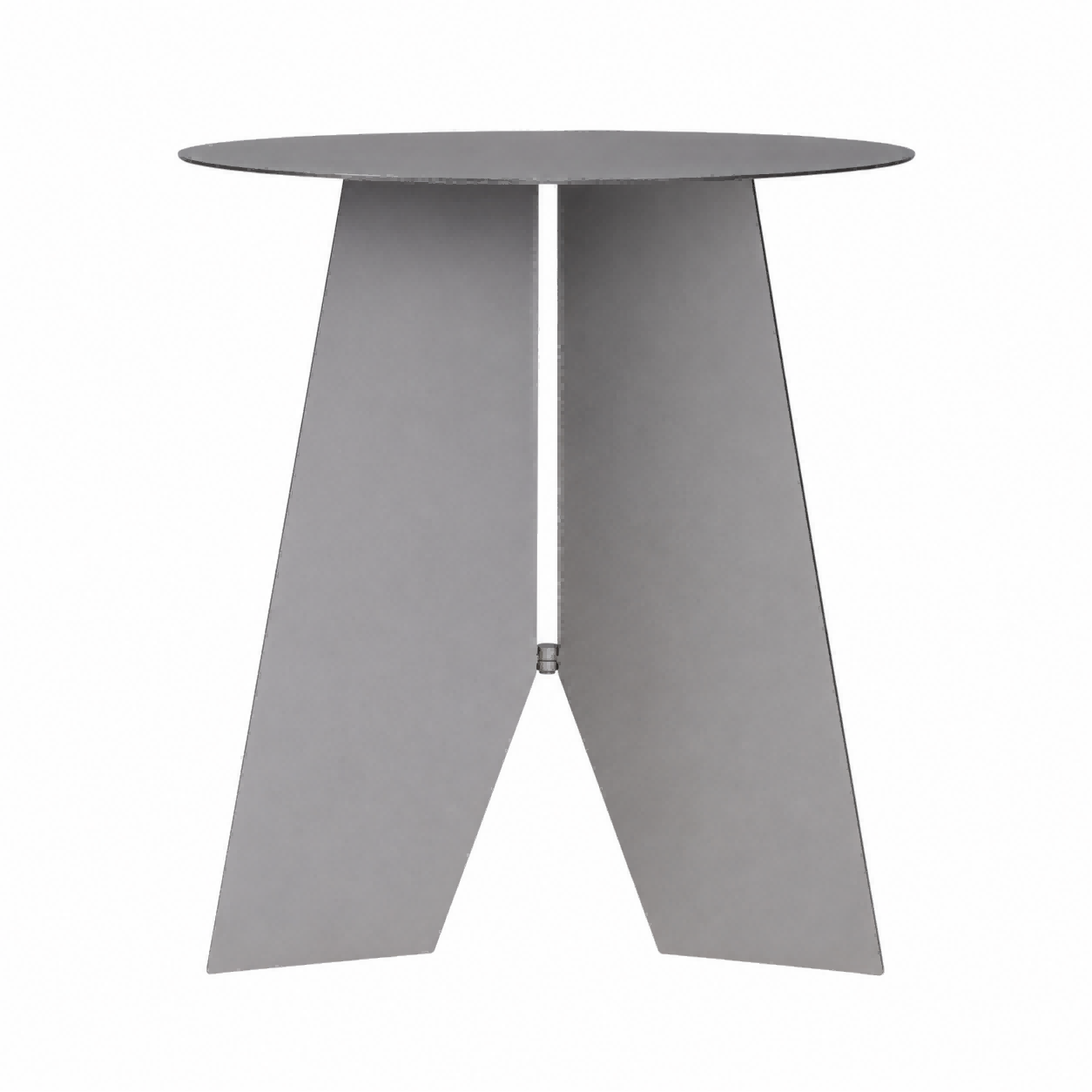 Moderne foldet metalsidebord
