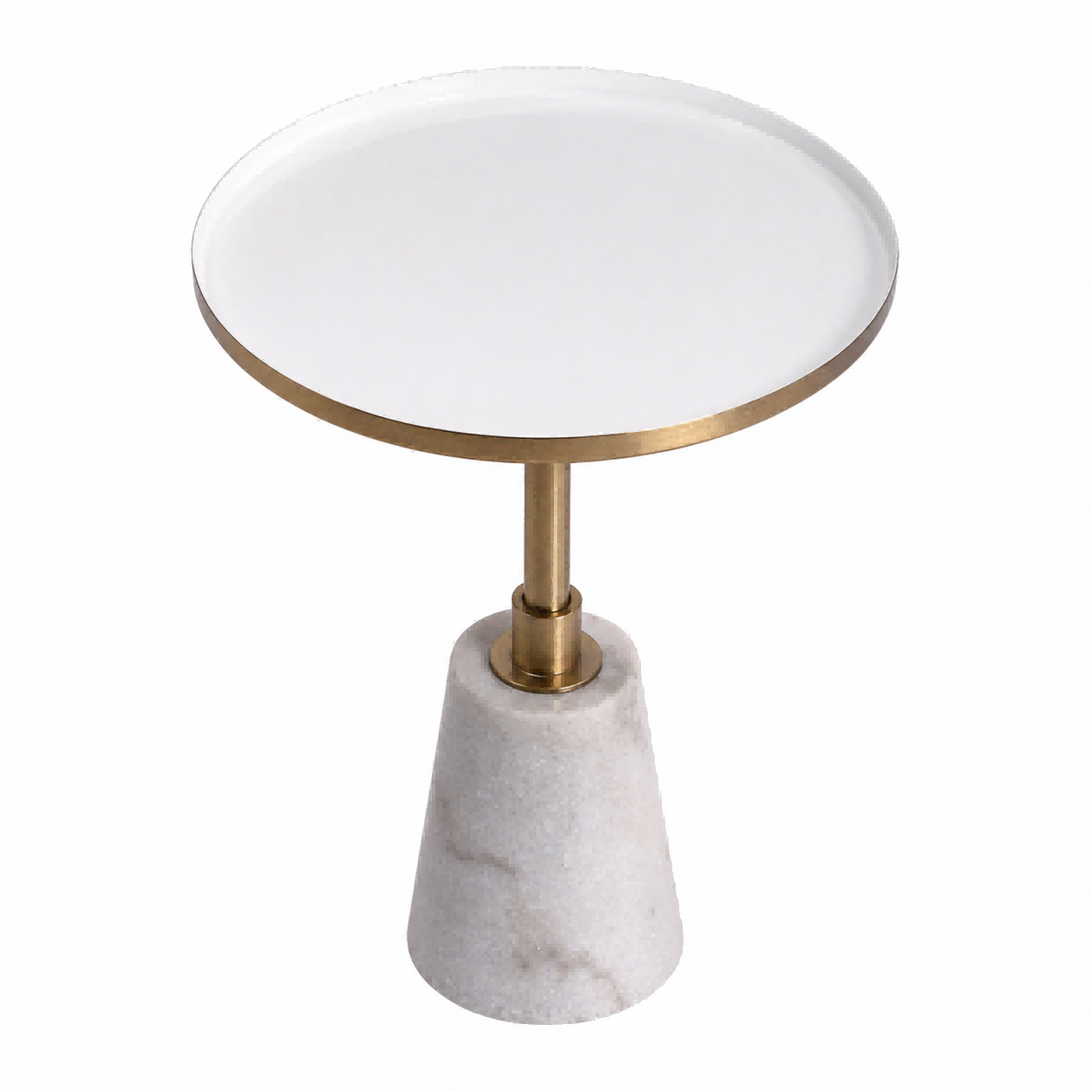 Rundt sidebord/bakkebord